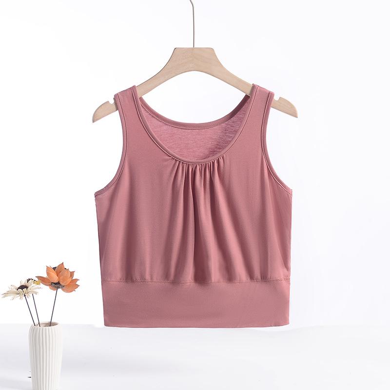 

Short vest-type chest-wrapped tube top for women s mothers, middle-aged and elderly underwear for women s fattened wide-waisted bottoming top 8XL