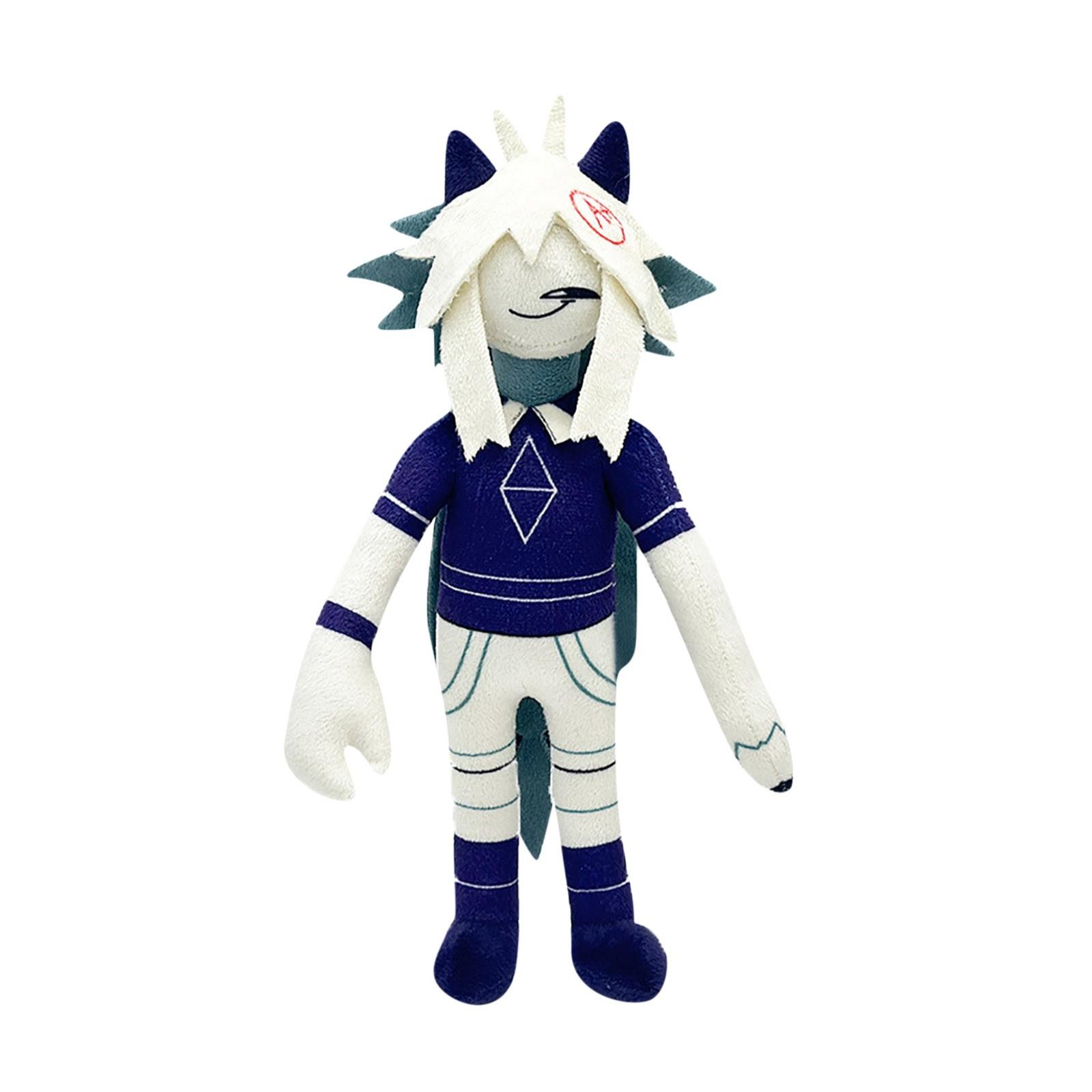 

Плюшевая кукла, игрушка в подарок, детская тряпичная кукла в мультяшном стиле, кукла One Size синий