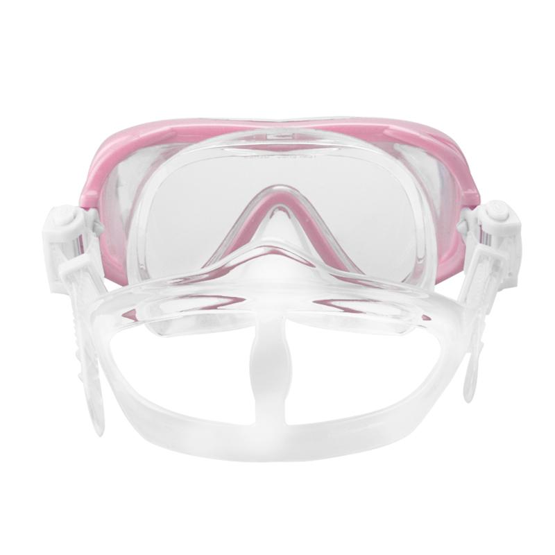 Professional Big Frame Kids Swimming Goggles with Nose Cover Anti Fog Wide View Swimming Gear for Boys Girls Children Glasses