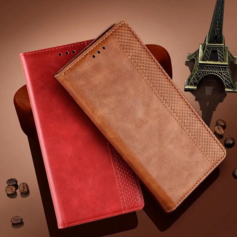 For Moto X70 Air Pro Edge 70 Ultra Signature Case Flip Wallet Magnetic Buckle Retro Leather Cover