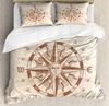 Compass Duvet Cover Set Boys Teenagers Men Bedroom Decorative 2/3 Pcs Bedding Set With Pillowcase Single Queen Duvet Cover Sets