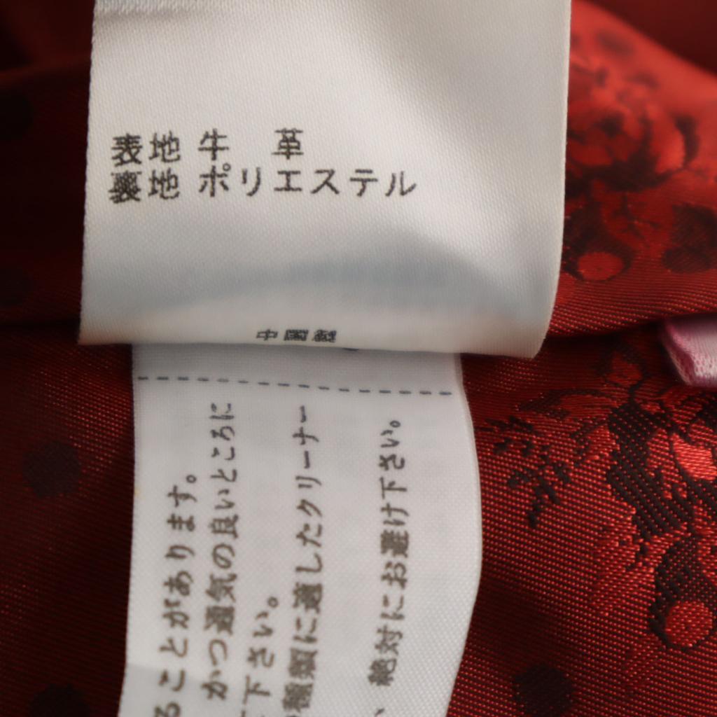 PS Paul Smith leather jacket 42 Red series Women Used