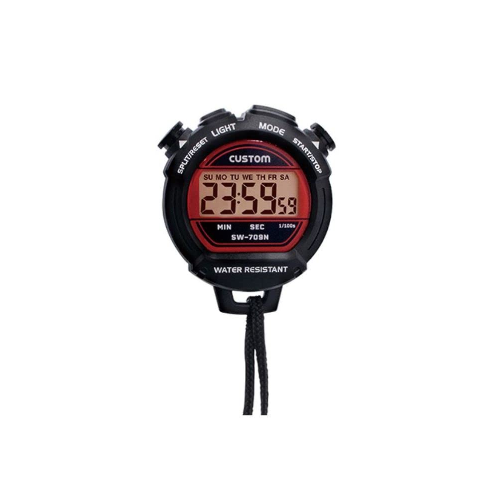 CUSTOM Stopwatch SW-709N Water-Resistant