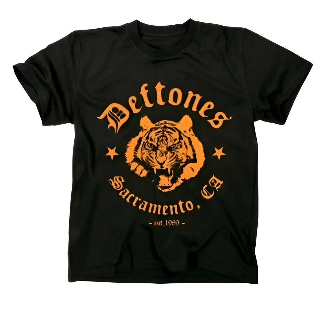 Deftones Tiger Slim-Fit T-Shirt S-2XL NEW XXXXL
