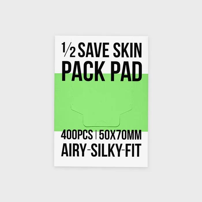 1/2 Skin Pack Cotton Pads That Save Toner 400 Sheets