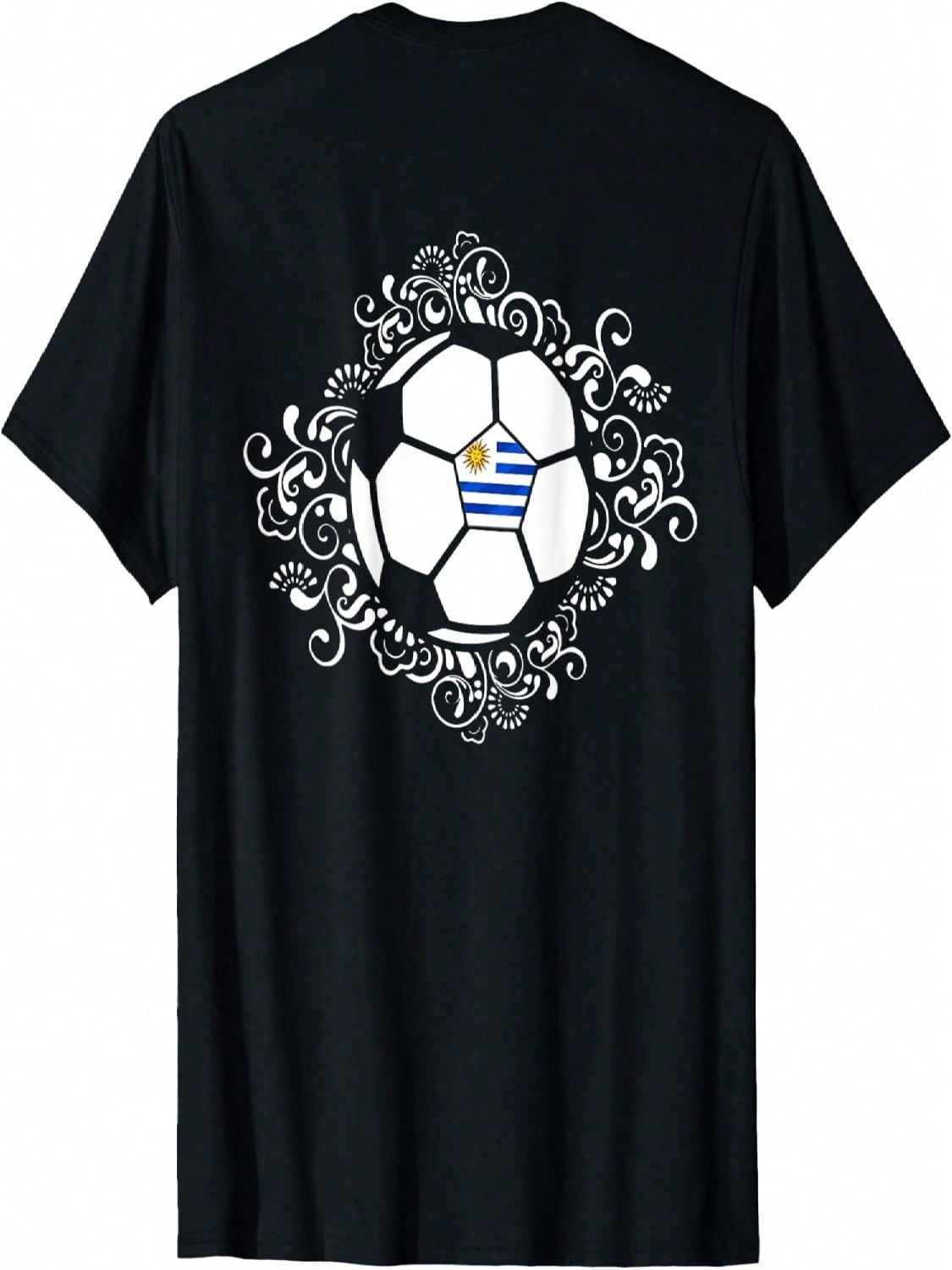 Floral Uruguay Soccer Lover Jersey Uruguayan Football Flower T-Shirt S разноцветный