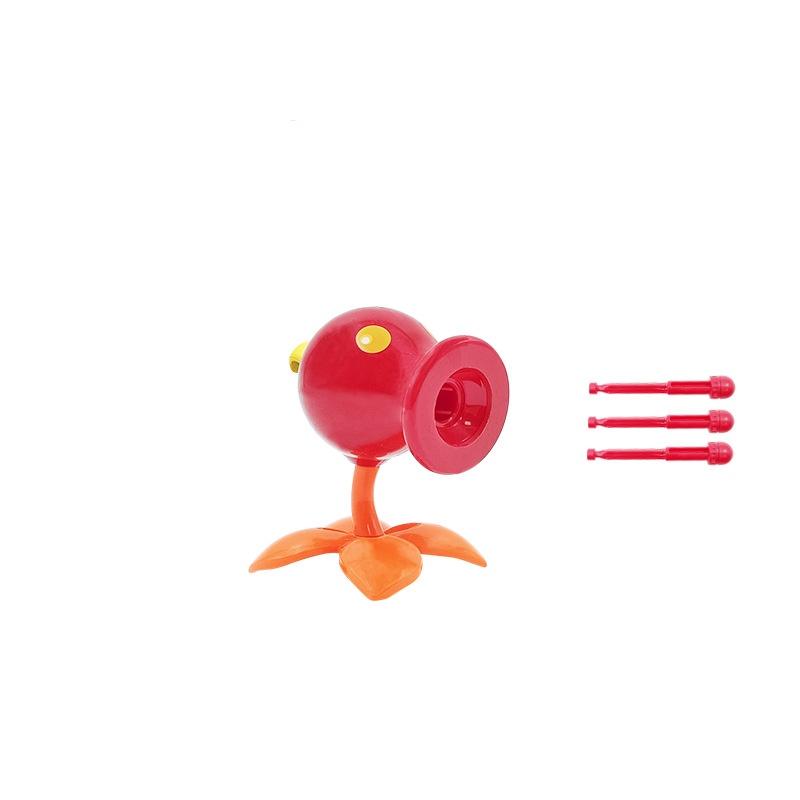 Pflanze vs.. Zombies Spielzeug Fußball Maschinengewehr Erbsenschießer Kornblume Zubehörpaket Tasche