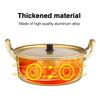 Double Ears with Lid Soup Hot Pot Aluminum Noodle Cooking Pot Ramen Noodle Pot  Gas Stove