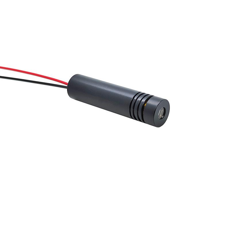 Adjustable Focus 12V-24V 5mW Green Laser Module for Cutting Bed Positioning, 520nm, 12x50mm