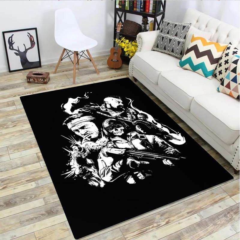 Silent Night Deadly Night Home carpet Office Decorative Carpet For Living Room Bedroom Door Mat Floor Rug Computer Chair Area Rug