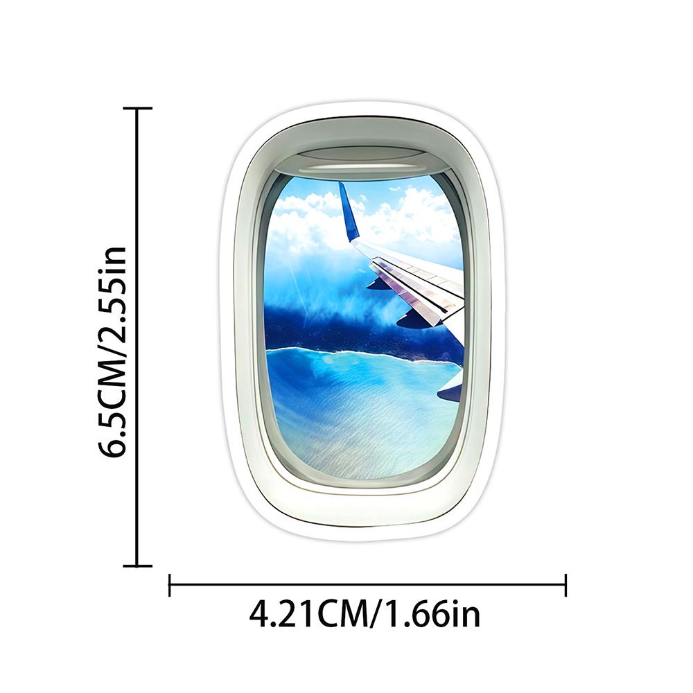 10/30/50pcs Creative Watercolor Travel Life Stickers Aesthetic Cartoon Sticker Scrapbook Phone Luggage Graffiti Decals