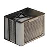 Outdoor Air Conditioner Cover Wall Mounted AC Unit Protector Waterproof Sunproof Universal Fit Black
