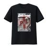 Pil Public Image Ltd Maglietta con Stampa Giornale Vintage Merchandise Rockofftrade Grafica Vintage Leggermente Alla Moda