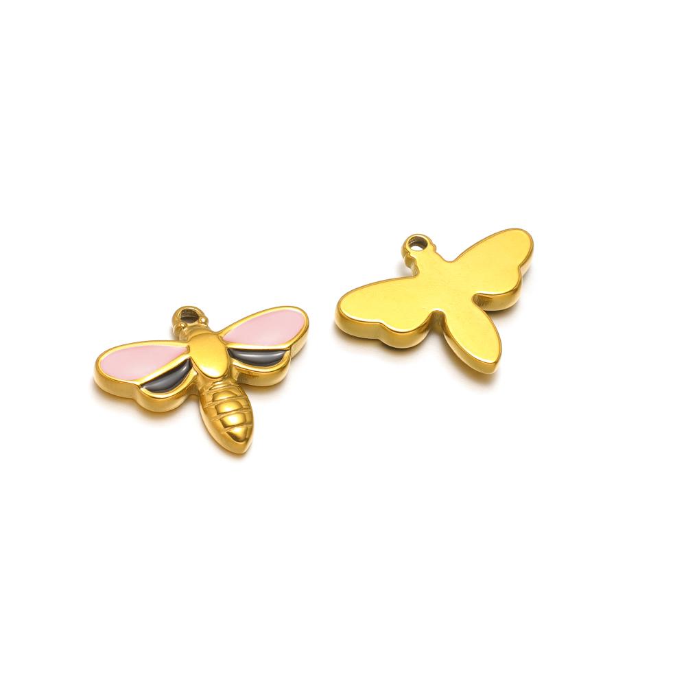 5pcs Stainless Steel Enamel Tortoise Gold Charms Exquisite Turtle Pendant DIY Jewelry Necklace Findings Bracelet Earrings Making