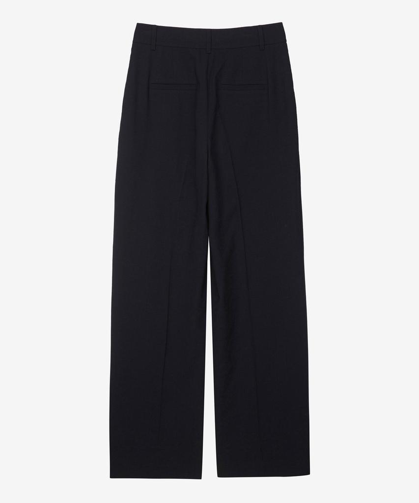 MIND BRIDGE WOMEN [W] Single-Pleat Wide Slacks - 3Color Mypt3203