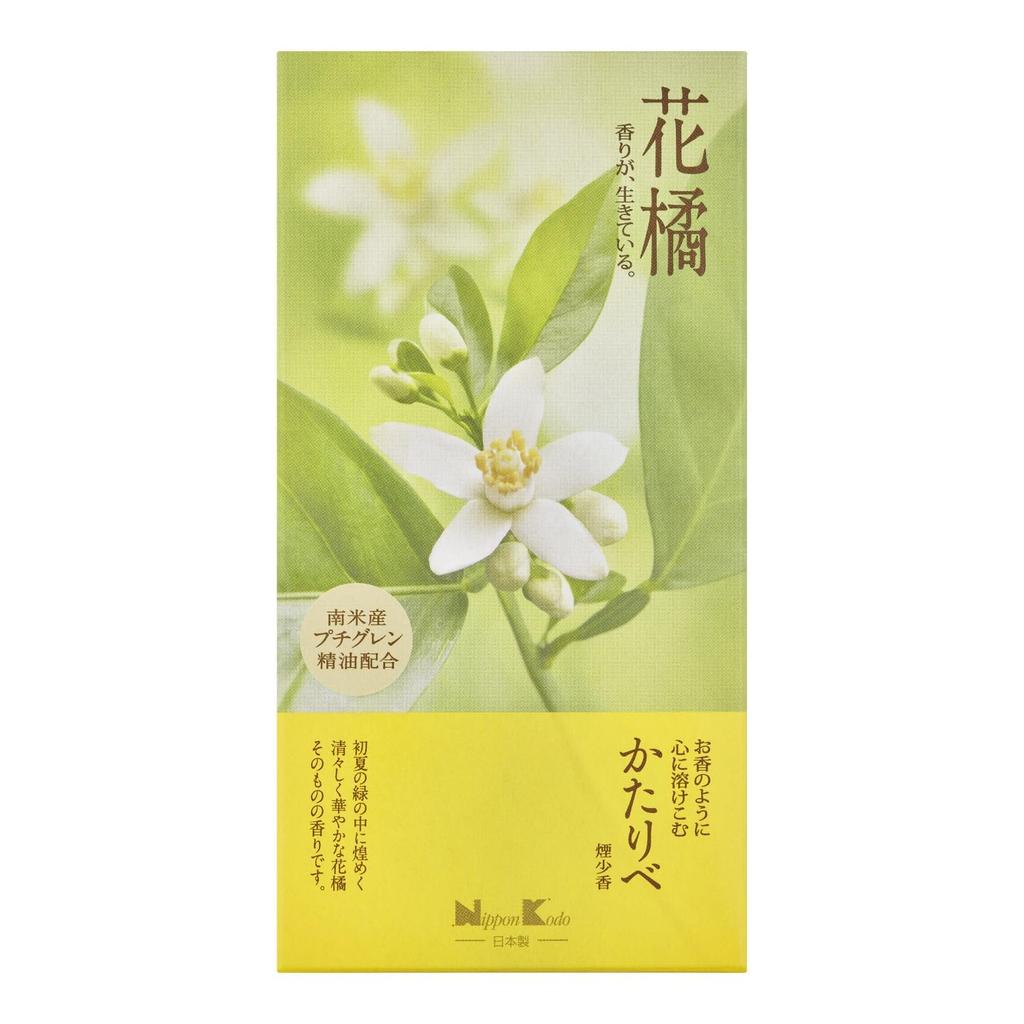 Kataribe Hanatachibana 100g Incense Stick Nippon Kodo Low Smoke Approx.