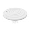 145 Cm Diameter Inflatable Cover Energy Saving Round Hot Tub Lid Outdoor Spa Pool Windproof Rain Overflow Thermal Cover