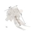 New Simple Bridal Bouquet High-end Feel Artificial Roses Wedding Handheld Flower White Silk Bridesmaid Bouquet Festivals Decor