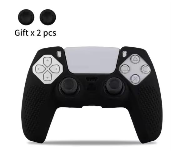 Silicone Protective Cover Skin for PlayStation 5 for PS5 Controller Cover Thumb Grips Anti-slip Shell  for PS5 Accessories