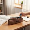 Solid Color Student Stationery Box Small Size Pencil Organizer Case  Stationery Storage