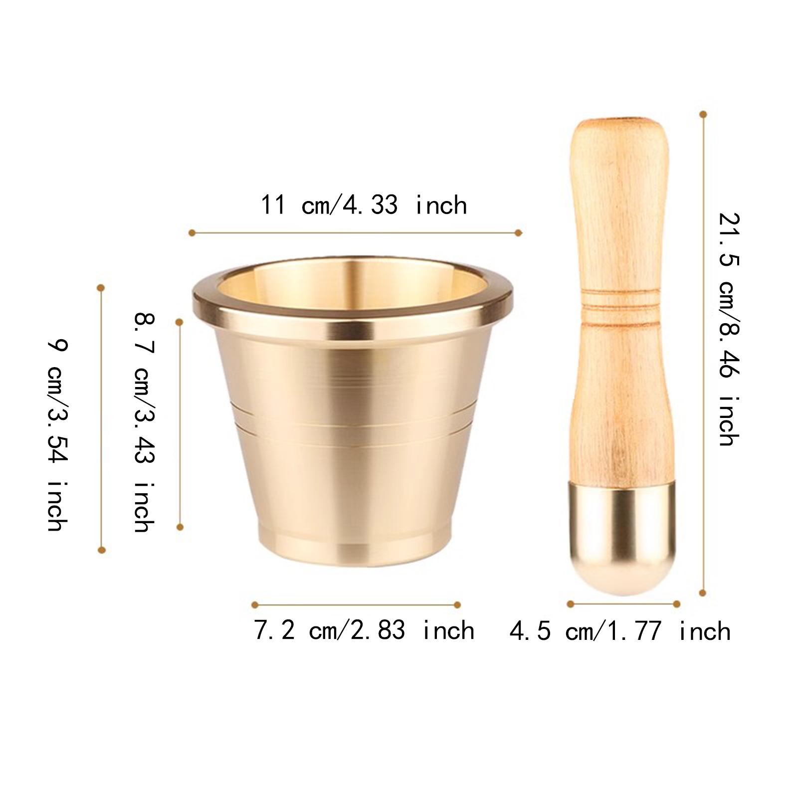 

Mortar Pestle Set Kitchen Smashing Kit Multipurpose Effort Saving Grinding Bowl Spice Mixing Crusher for Cereal Nut Household