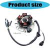 Strong Steel Motorcycle Stator Easy Install Motorcycles Stator Coil Suitable for 140CC 150CC 160CC Bikes