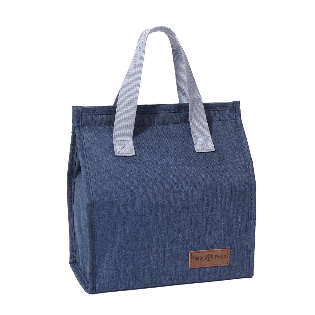Double Handle Insulated Lunch Bag—Portable, Large Capacity for Students & Office Workers
