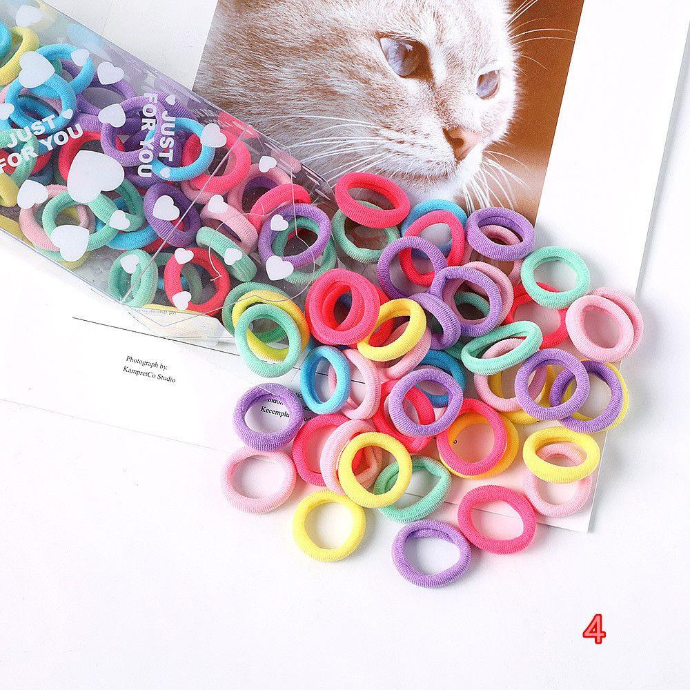 Stylingové pomůcky pro dívky Dětský držák na culík Elastické gumičky do vlasů Scrunchie Měkké gumičky