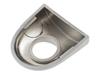 Nissan Primera P12 01-07 Exterior Door Handle Cover SILVER WITH HOLE