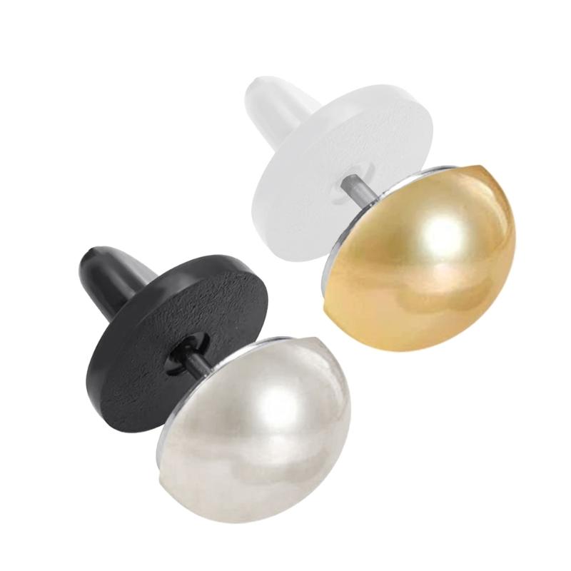 50 Stück robuste Gummikappenverschlüsse mit Schmetterlingsmotiven für Bekleidungsaccessoires und Bastelprojekte