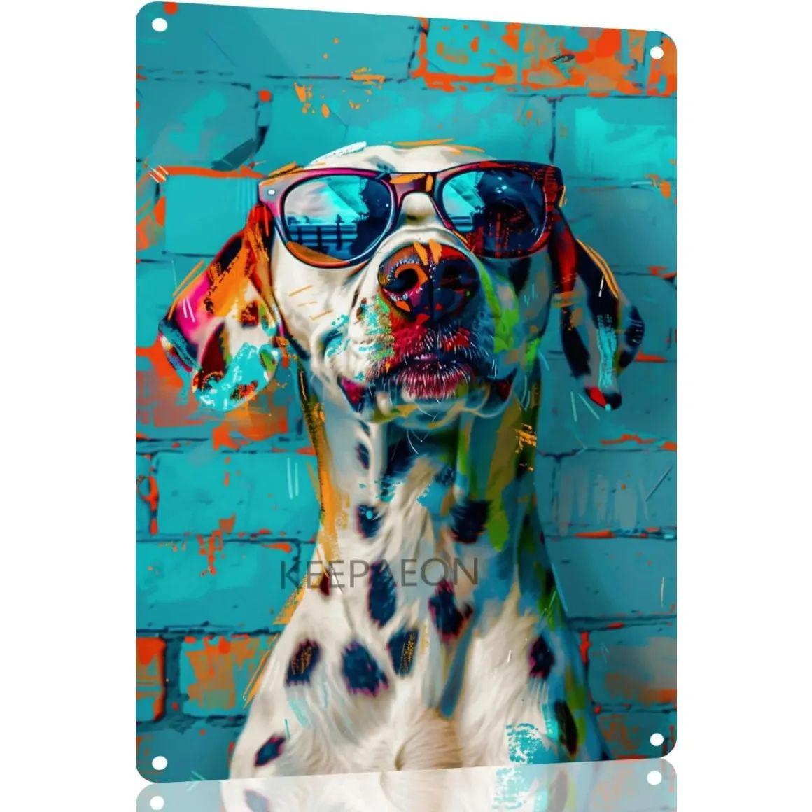 Decorative Metal Wall Art Sign 20x30cm Tin Retro Poster