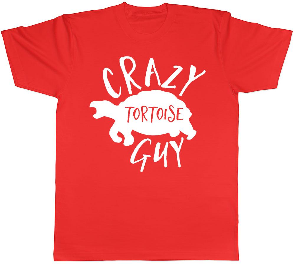 Crazy Tortoise Guy Unisexs Tee TShirt S