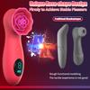 9 Modes Rose Vibrator Clitoral Stimulator for Women Smart LED Display Adult Sex Toys Powerful Female Teasing Mini Massager