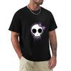 Skull Girl Tshirt Classic Print Short Sleeve Shirt