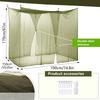Travel Friendly Mosquitoes Netting Hiking Culicid Net for Sleep Bags and Tents Easy To Pack and Carry 3 Color Optional