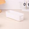 1 Stück Desktop-Aufbewahrungsbox für Schreibwaren Weiß Toilettenartikel Kosmetik Verschiedenes Kunststoff-Aufbewahrungs-Organisationsbox Schubladen-Organizer