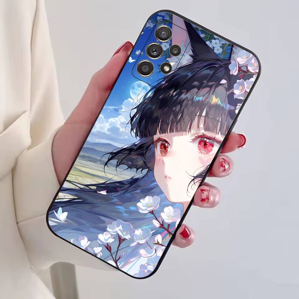 Game ZZZ Hoshimi Miyabi  Phone Case For Samsung S25,S24,S21,S22,S23,S30,Ultra,S20,Plus,Fe,Lite,Note,10,Black Cover