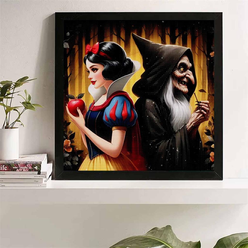 Disney 5D Diamond Painting Ice and Snow Princess Cross Stitch Mosaic Kit Home Decoration Wall Sticker DIY Handmade Gift