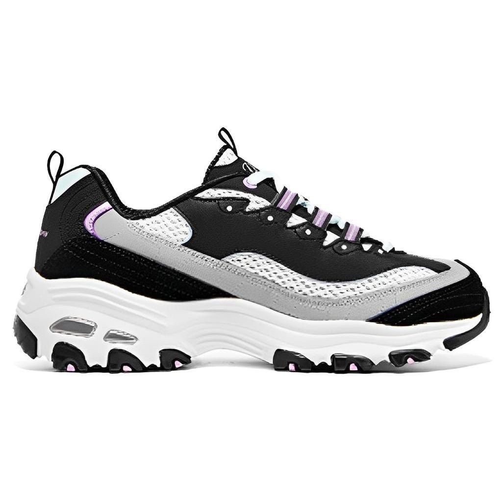 (WMNS) Skechers D'LITES 1.0 'Black' Women's 896209-BKPR