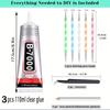 B7000-E8000 Adhesive – Waterproof, Transparent Epoxy Resin Adhesive for Jewellery and Mobile Phones