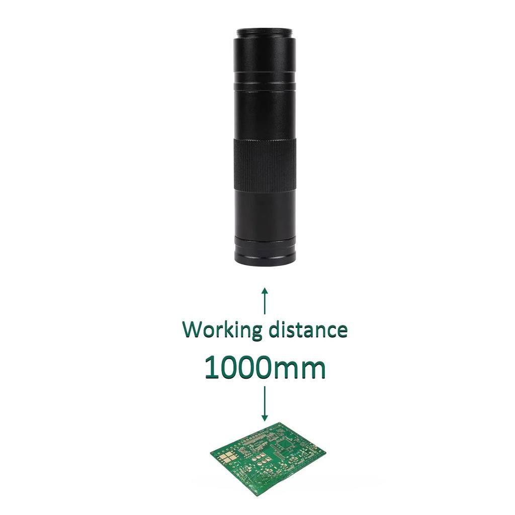 Barlow Lens 0.3X 0.5X 0.75X 2X 42mm Install Thread Professional Monocular Microscope Auxiliary Objective For 10A 120x 180x 300x