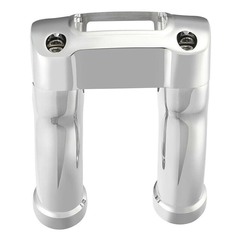 Motorrad 4" Lenkererhöhung Klemmenkit Für Harley Softail Breakout 1,25" Lenker