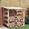 Vidaxl Garden Pergola With Canopy, 100X90X100 Cm, Pine Wood