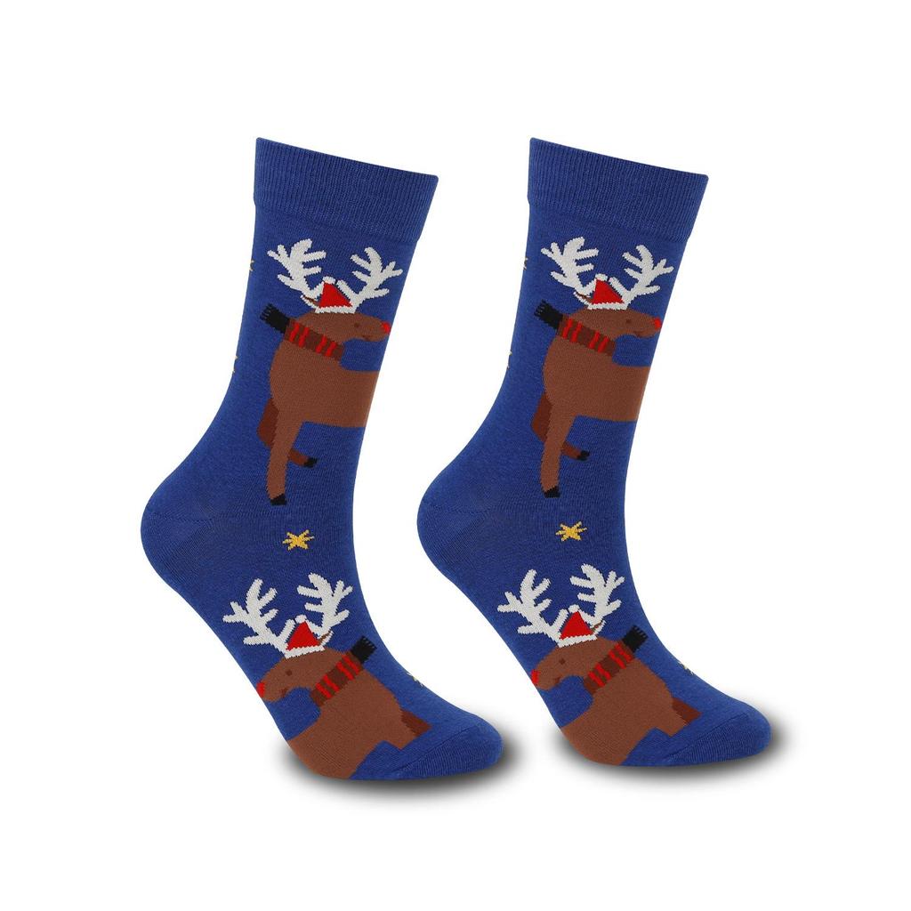 New Autumn/Winter Trendy Mid-Calf Cotton Socks for Men & Women – Personality Long Socks, Ideal for Christmas