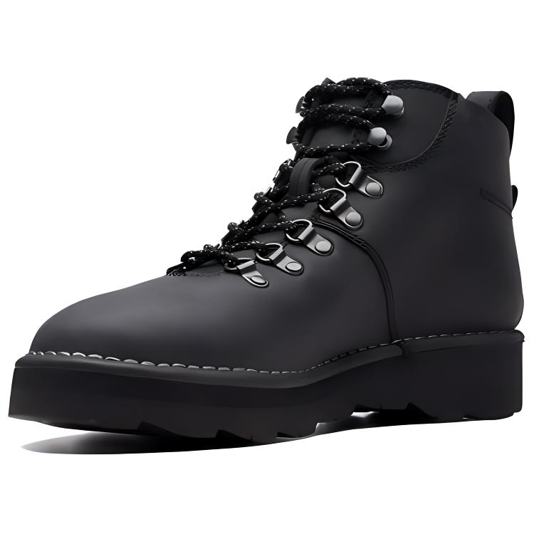 Clarks Versatile Fashion Comfortable Lace-Up Ankle Boots Men ankle boots Black 261688257