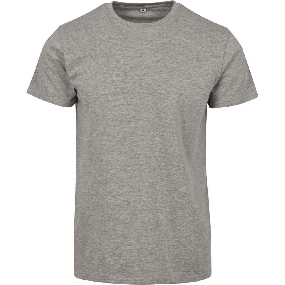 Build Your Brand Mens Merch Heather T-Shirt