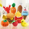 Hot Selling Interactive Squeaky Chew Plush Fruit Dog Toys Custom Pet Toy Plush Stuff Toys for Dogs