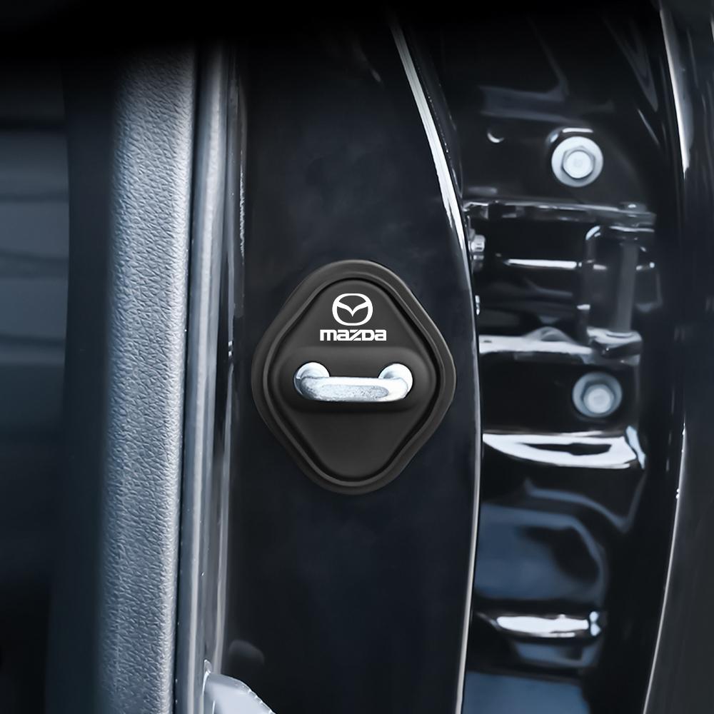 2025 Gorące 2 szt. Silikonowa Klamra Blokady Drzwi Samochodowych Osłona Ochronna Antykolizyjna dla Mazda RX-8 626 BM BL BK GH GJ GL MX-3 MX-5 CX30
