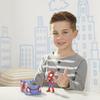 Figurine Spidey avec Arachno-bolide - MARVEL - pour enfants à partir de 3 ans