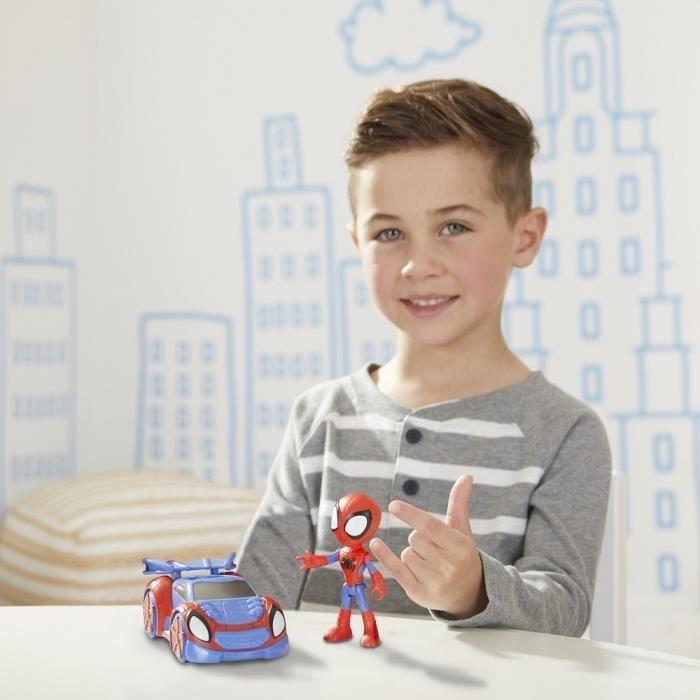 Figurine Spidey avec Arachno-bolide - MARVEL - pour enfants à partir de 3 ans